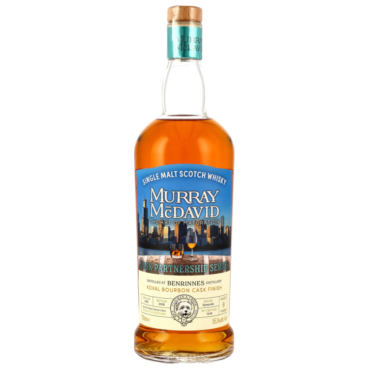 Benrinnes 2016/2026 - 9 Jahre - Koval Bourbon Cask Finish - Cask Partnership Series Murray McDavid